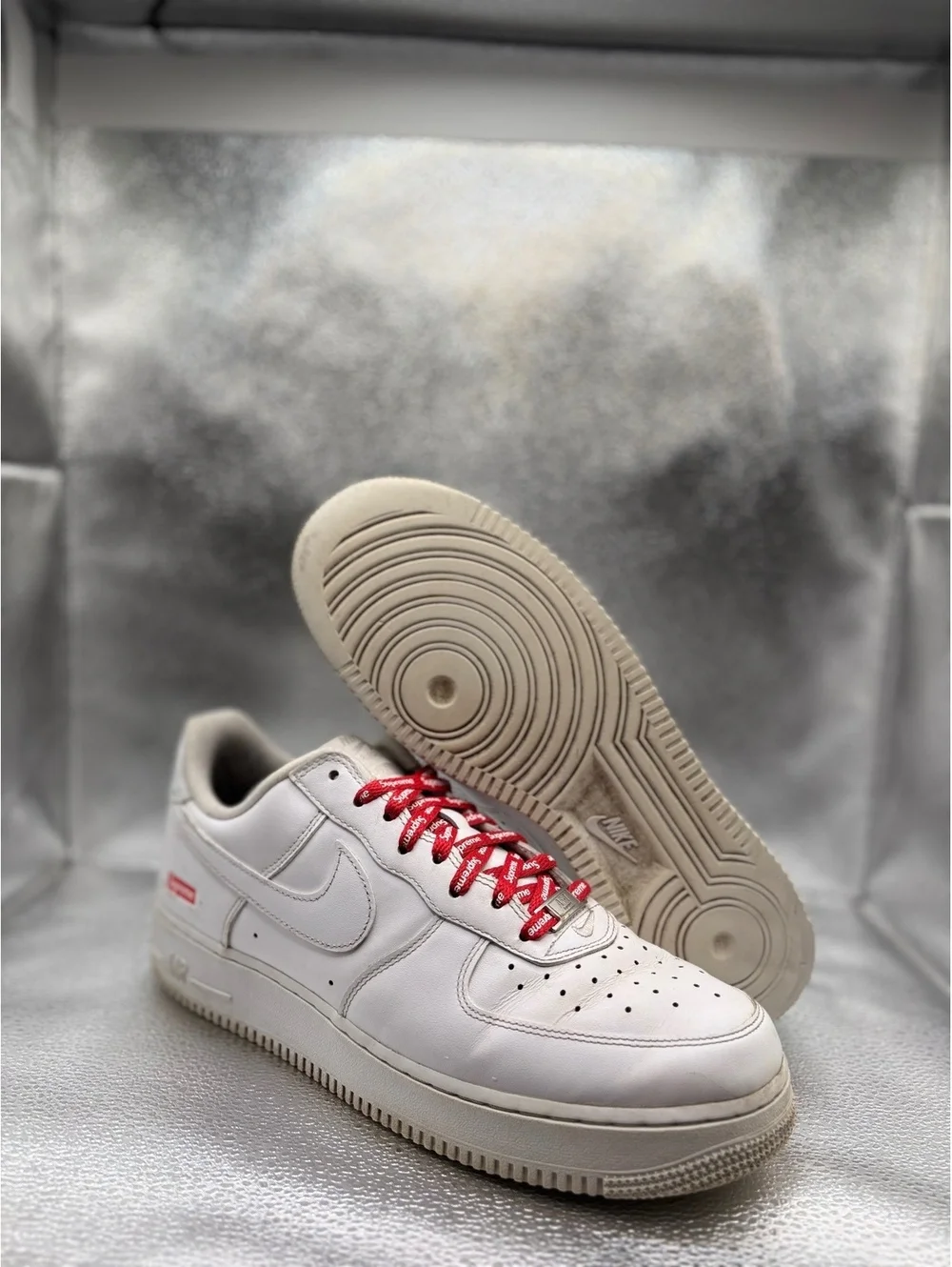 Nike Air Force 1 low 07 supreme white